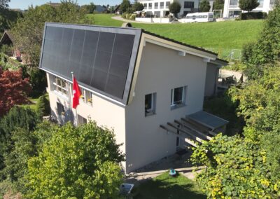 Indach PV Anlage Bronschhofen