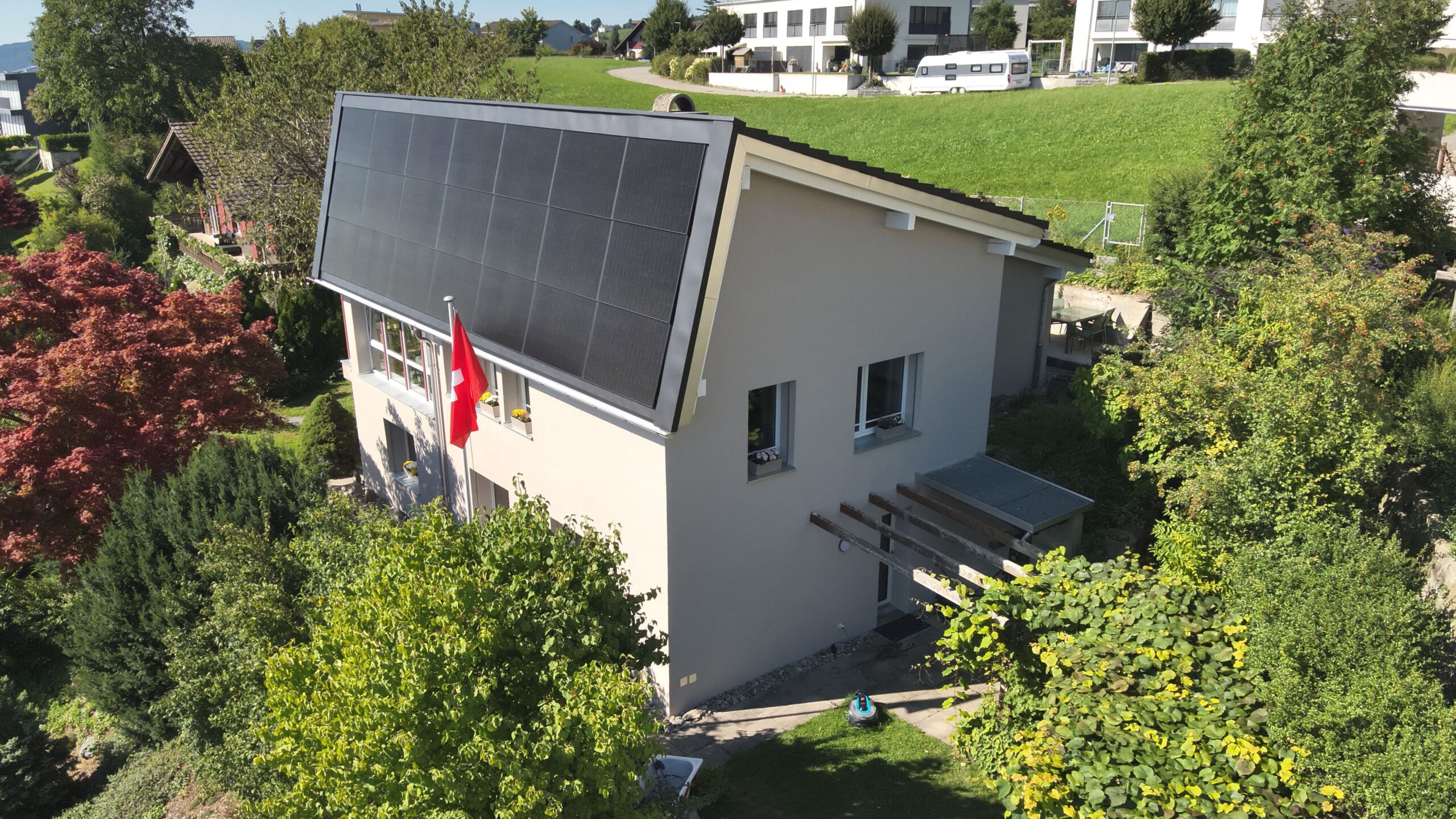 Indach PV Anlage Indach PVA Anlage